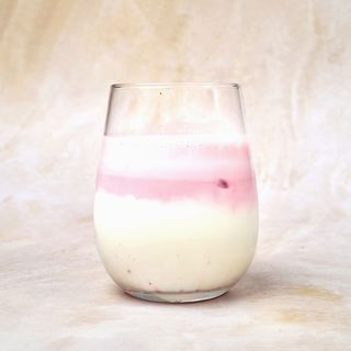 Pink latte
