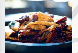 Carne Frita Muy Caliente