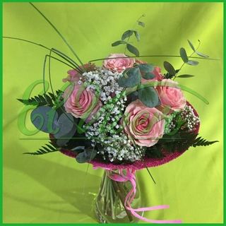 Minibouquet rosas