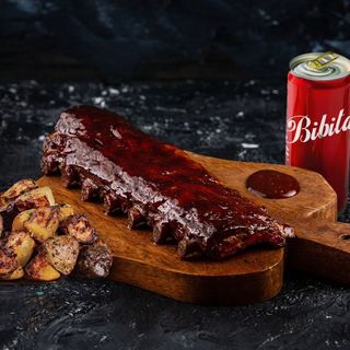Ribs + Patata + Bibita