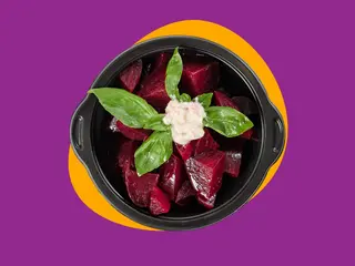 Salata de sfecla rosie