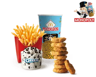 Menú Completo 9 McNuggets