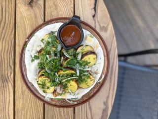 Картопля з беконом