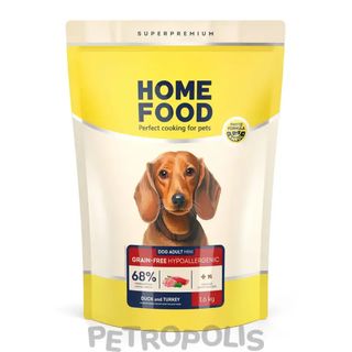 HomeFood Беззерновий гіпоалергенний для дорослих собак (міні) 1,6 кг