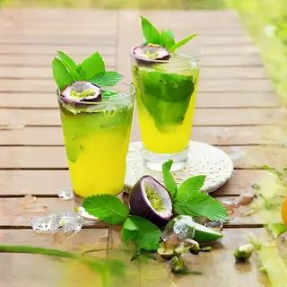 Passion And Mint Juice