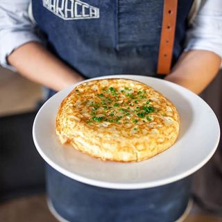 Tortilla Trufada En Espuma De Patata