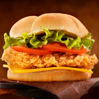 Crispy Hot Chicken burger