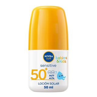 Protector Solar Nivea Sun Kids Roll On Sensitive Fp50+ 50Ml