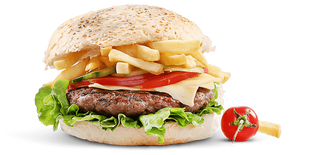 Хамбургер с пилешко месо (190г)