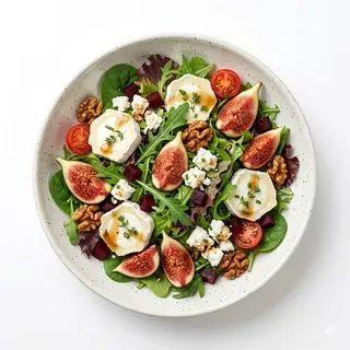 Ensalada Queso De Cabra