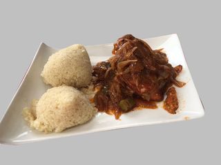 Poulet Sauté + Attiéké