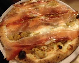 Funghi freschi e speck speciale