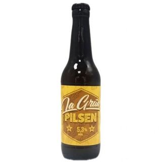 Cerveza La Grua Pilsen 33Cl