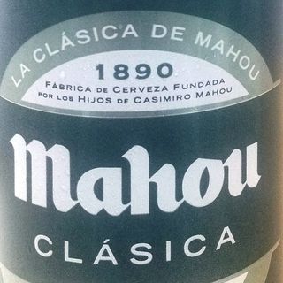 Cerveza Mahou verde lata 330ml