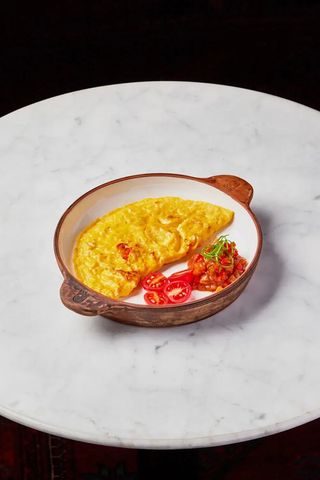 Омлет домашний с овощами