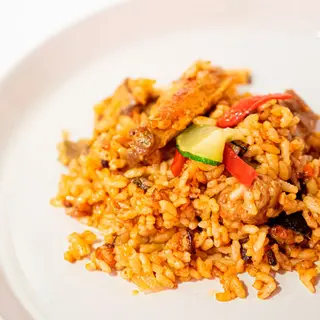 Paella De Pagés (Ración)