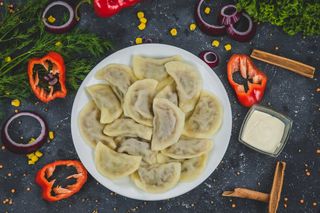 Суу манты (Вареники с мясом, порц.)