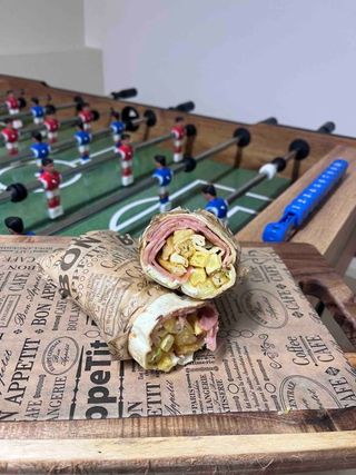 Тортила с бекон