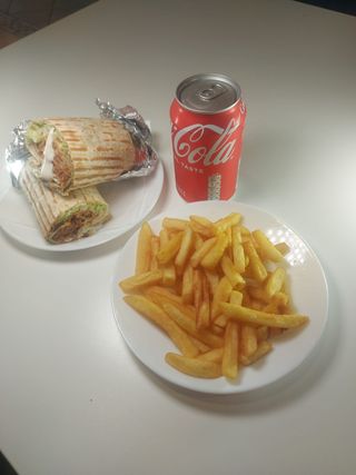 Menú Durum Pollo  Loco 