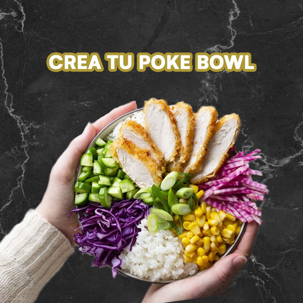 CREA TU POKE BOWL