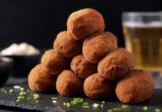 Croquetas de verdura y queso de cabra (4 uds.)