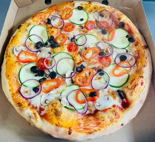 Pizza vegetariana  Ø32cm/ Ø50 cm