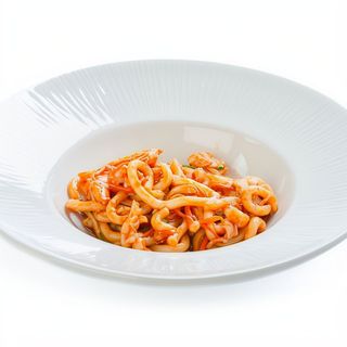 177. Udon con gamberi