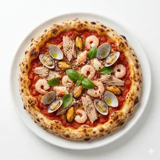 Pizza Frutti Di Mare (40 Cm.)