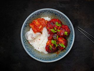 Vegan RED Cauliflower SET 양념 콜리플라워