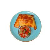 Empanada pino horno con pebre