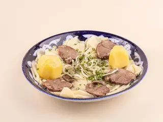 Беш-бармак с с бараниной 
