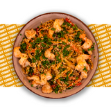 ბრინჯის ჩხირი კრევეტით