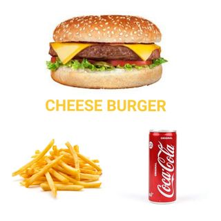 Cheese Burger + Frite + Boisson