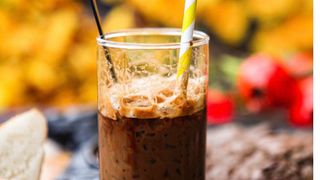 Kawa mrożona - z mlekiem kokosowym