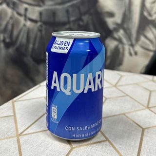 Aquarius Limón lata 330ml.