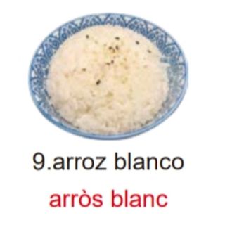 9. Arroz Blanco
