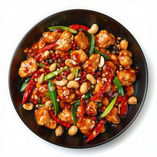 49. Pollo Kum-Pao Al Estilo Si-Chuan