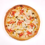 Піца з креветкою та куркою