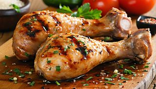 Pulpe de pui dezosate la grătar