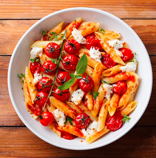 Penne pomodoro & mozzarella