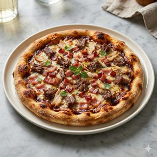 Pizza BBQ Cream (33 Cm.)