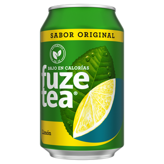 Fuze Tea té negro Limón lata 330ml.
