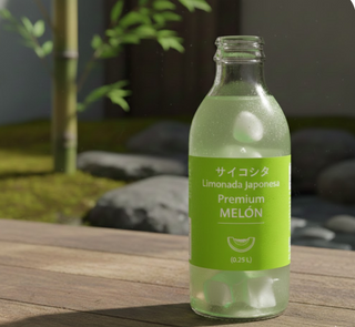 Limonada Japonesa Premium Melón (250 Ml.)