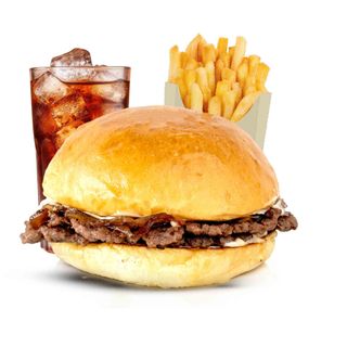 Menu Onion Smash Burger 