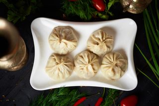 Манты с мясом (5шт)