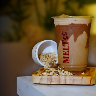 Peanut Butter Mocha Iced Latte