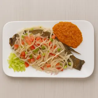 Carpe Braisée + Attiéké