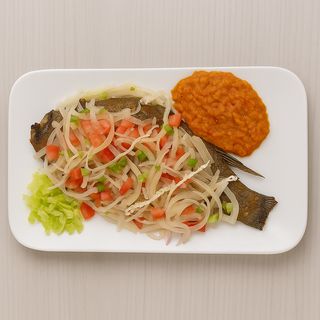 Carpe Braisée + Attiéké