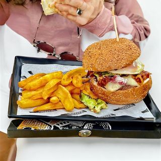 Hamburger de La Birreria