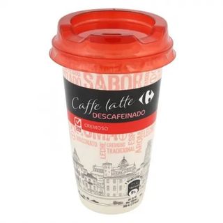 Café Latte Descafeinado Carrefour Sin Gluten 250 Ml.